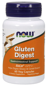 Gluten Enzym Gluten verteren 60 capsules NOW FOODS
